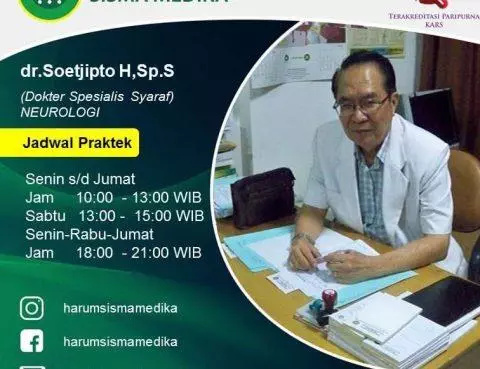 Dokter Spesialis Saya "Neurologi" RS Harum
