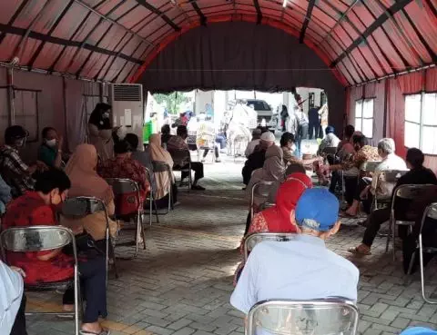 Hari Pertama Kegiatan Vaksinasi