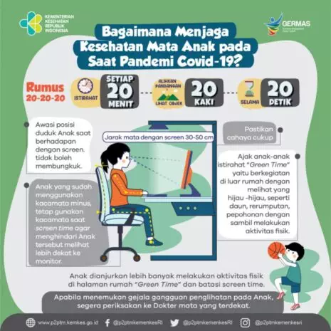 Mejaga Kesehatan Mata Anak Saat Pandemi