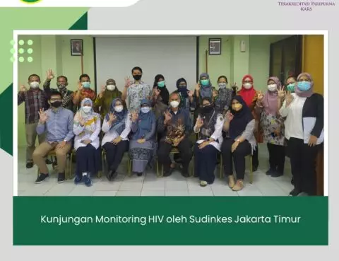 Kunjungan Monitoring HIV oleh Sudinkes Jakarta Timur