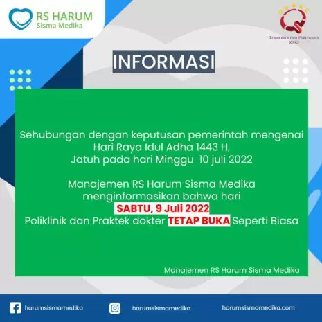 Pengumuman Pelayanan Klinik Hari Idul Adha