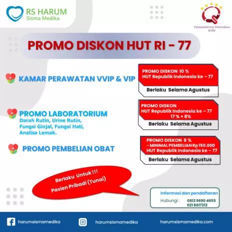 Promo Diskon HUT RI ke-77