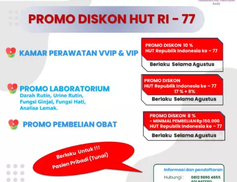 Promo Diskon HUT RI ke-77