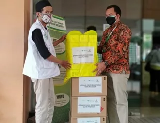 Donasi APD dari Baznas