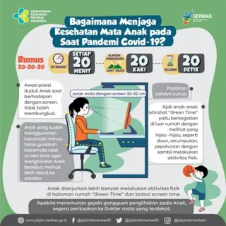Mejaga Kesehatan Mata Anak Saat Pandemi