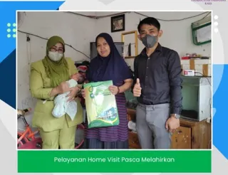 Pelayanan Home Visit Pasca Melahirkan