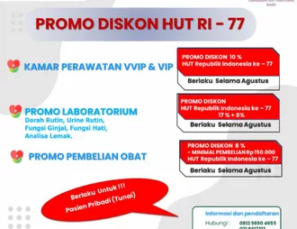 Promo Diskon HUT RI ke-77